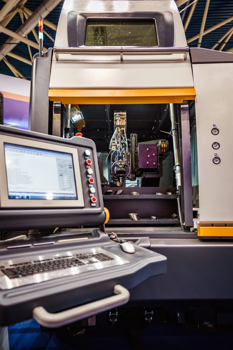 Metalworking CNC milling machine.